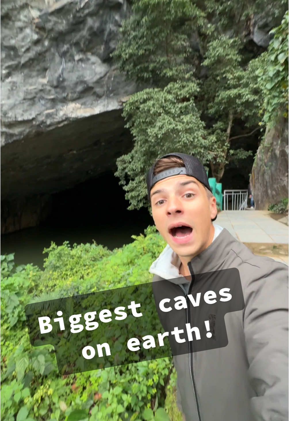 Did you know Vietnam has the largest caves on the planet? #travel #vietnam #vietnamtravel #phongnha #adventure #cave #caving 