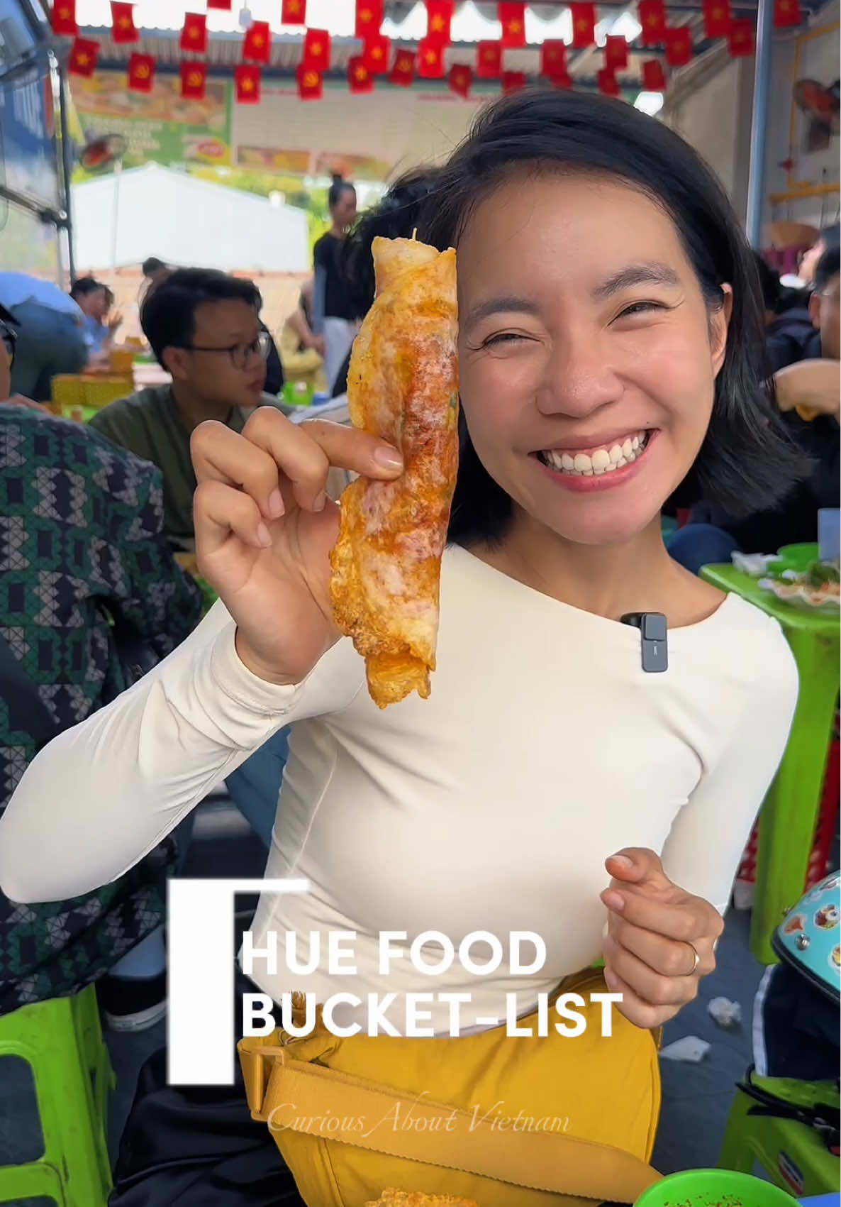 B&aacute;nh &eacute;p has quietly become one of my absolute favorite things to eat in all of Vietnam. This chewy, crispy Hue specialty is a must try every time I&rsquo;m back. This local spot is always packed, not with foreign tourists but with Vietnamese locals and domestic travelers who know where the good stuff is. They serve both b&aacute;nh &eacute;p and pressed b&aacute;nh m&igrave;. The sweet and salty fish sauce dip, fresh herbs, and rice paper wraps make it a perfect hands-on meal to share with friends. If you&rsquo;re heading to Hue, this absolutely belongs on your food bucket list. It somehow gets better every time. Check out my website to see my Vietnam Food Maps and Hanoi Street Food Tours if you&rsquo;re planning a trip over. 🤩 Yummmyfaaace 🥰 B&aacute;nh &eacute;p Huệ 📍 118 L&ecirc; Ng. C&aacute;t, Thủy Xu&acirc;n, Huế, Th&agrave;nh phố Huế #huefood #vietnamfoodie #banhep #huevietnam #hiddengemsvietnam #vietnamstreetfood #vietnameats #travelforfood #foodbucketlist #snack #streetfood #travelbucketlist #vietnam 