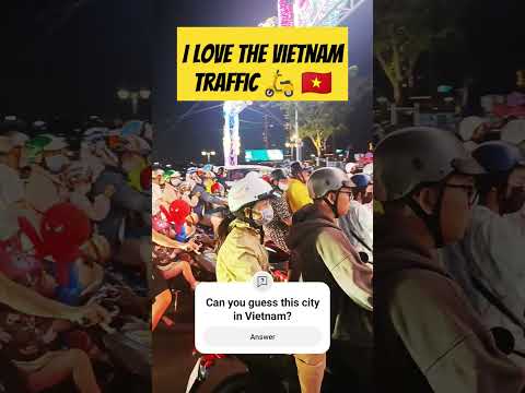 I Love The Vietnam Traffic 🛵 🇻🇳 #vietnam #vietnamtravel #shorts