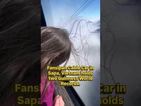 Fansipan Cable Car in Sapa, Vietnam,