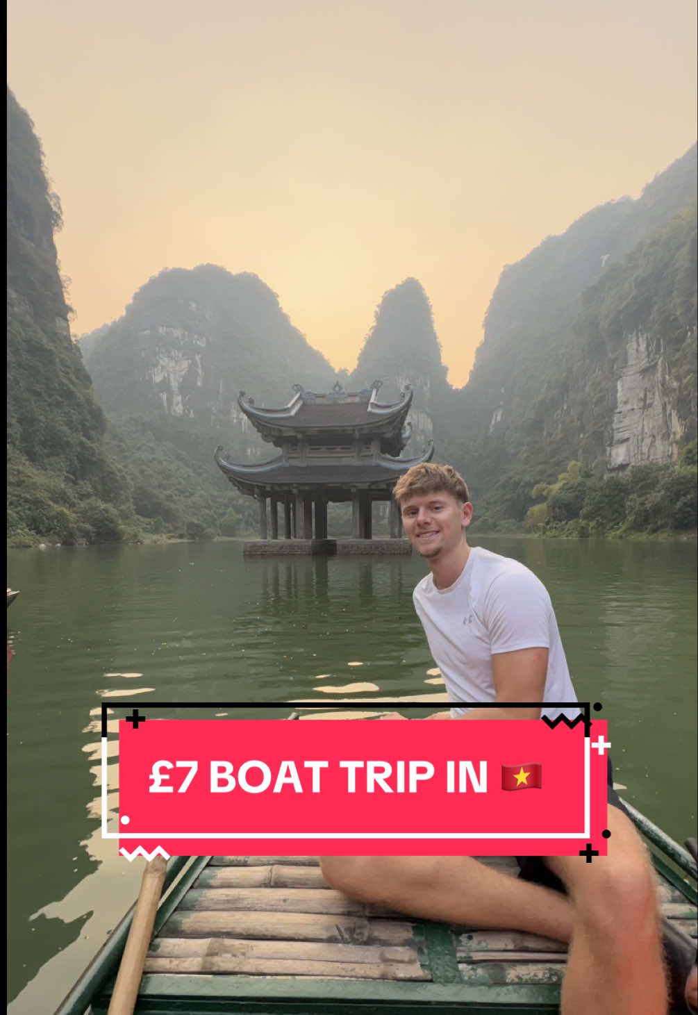 3 HOUR BOAT TRIP IN TRANG AN, NINH BINH 🇻🇳 #cave #caves #boat #boattrip #tour #trangan #ninhbinh #vietnam #kingkong #travel #exploring #fyp 