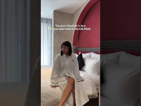 This brand new hotel in Ho Chi Minh Vietnam #vietnamtravel #hochiminhcity #hochiminh #kinhotel