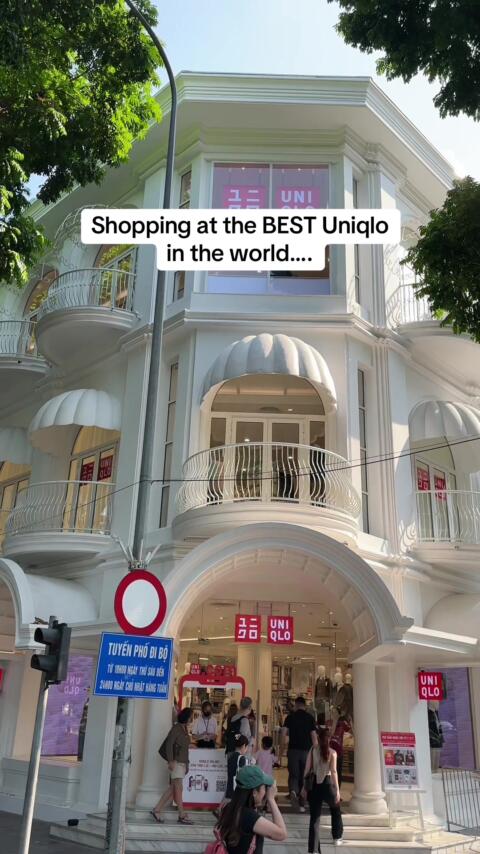 I actually might have to upgrade my entire wardrobe whilst I&rsquo;m here! This is the Uniqlo is Hanoi Vietnam 