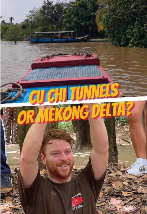 Cu Chi Tunnels or Mekong Delta? Can&rsquo;t decide which tour is right for you? So, this video will help 🤩 #joyjourneys #vietnamtravel #mekongdelta #cuchitunnels #hochiminhcity #premiersmallgroup #privatetour #dailytour #morethanatrip