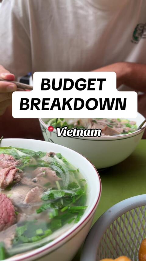 Budget breakdown of just over 2 weeks travelling through Vietnam! 🇻🇳  #budgetbreakdown #vietnam #cost #travelvietnam #traveltips #vietnamtravel #visitvietnam 