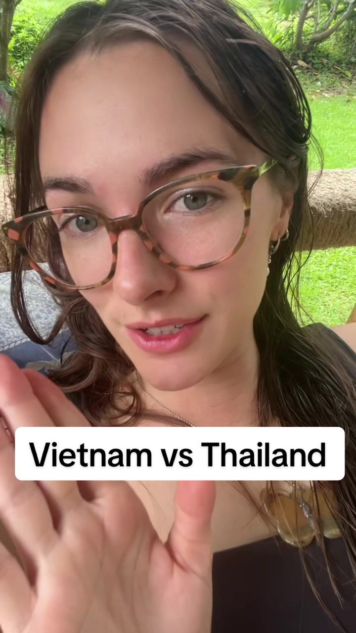 What do you think the difference are? #vietnam #thailand #travelculture 