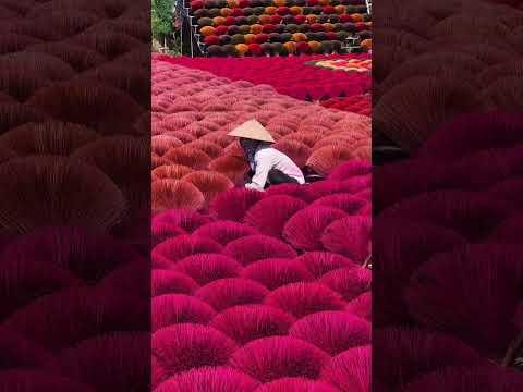 Sacred smoke: Vietnam's alluring 'incense village' Quang Phu Cau Village, Hanoi Vietnam