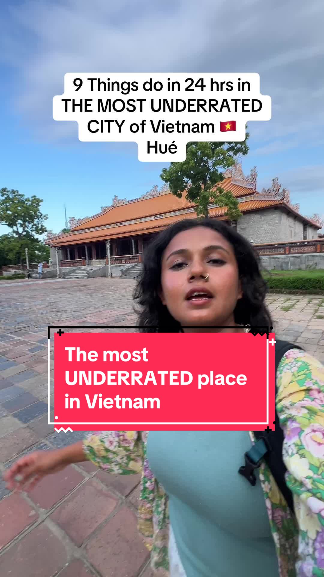 Hue is the most underrated city in Vietnam and even if you spend 2 days there, you will have a great time.  These are 9 things to do in Hue if you just have 24 hours!  #hue #imperialcityhue #citadel #vietnam #centralvietnam #vietnamtiktok #travelexperience #huecity #thingstodoinvietnam 