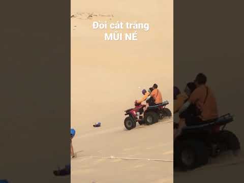 Đồi C&aacute;t Trắng - Mũi N&eacute;. White sand dunes in Mui Ne #shorts