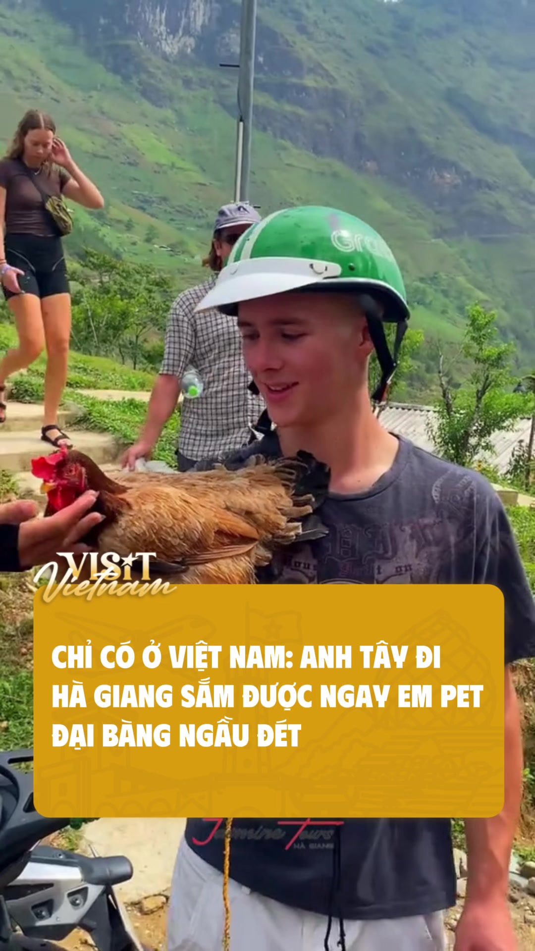Con g&agrave;: Kiếp n&agrave;y được coi như đại b&agrave;ng thế n&agrave;y l&agrave; m&atilde;n nguyện 😆 #visitvietnam #xuhuong #vietnam #dulich 