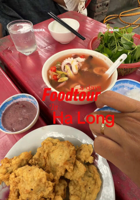 Foodtour Hạ Long với những m&oacute;n c&oacute; căn mới ăn được, ti&ecirc;u biểu l&agrave; cafe Bản Xứ #ngocanhholic #cafebanxu #foodtourhalong #kembocophuong 