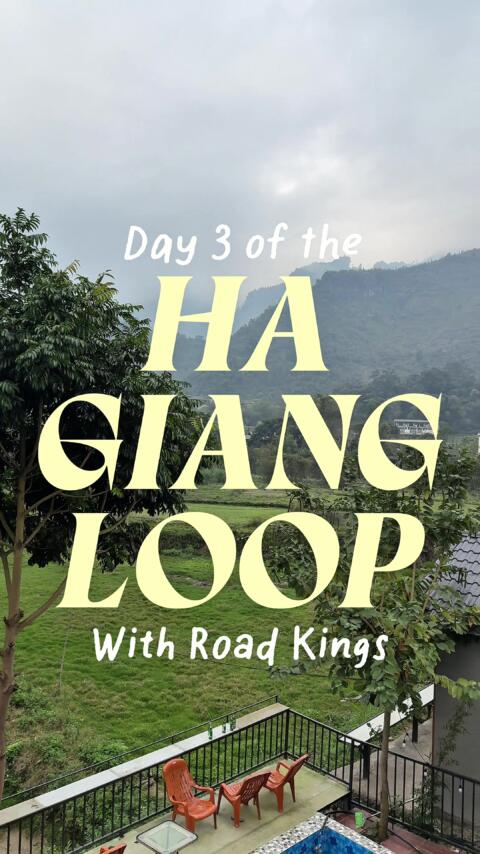 Day 3 on the Ha Giang Loop and I&rsquo;m not emotionally prepared to talk about it 🥹 Up early one last time to beat the crowds to a waterfall (had to jump in, obviously), riding through Hmon villages watching locals prepare the land for corn, passing a traditional wedding, stopping at hazy mountain viewpoints and ending at the most unreal teal river view before that final ride back. The Ha Giang blues are SO real. I did the 3D2N waterfall option with Road Kings and honestly wish I&rsquo;d done 4 days. If you&rsquo;re thinking about it, this is your sign. Road King&rsquo;s are kindly offering a money off code &ldquo;Sophie&rdquo; which gets you 250,000 VND off when you add it in the special notes section online 🤍 @RoadKingsHaGiang  #VietnamTravel #SoloFemaleTravel #travelinyour30s #HaGiangLoop #RoadKings  