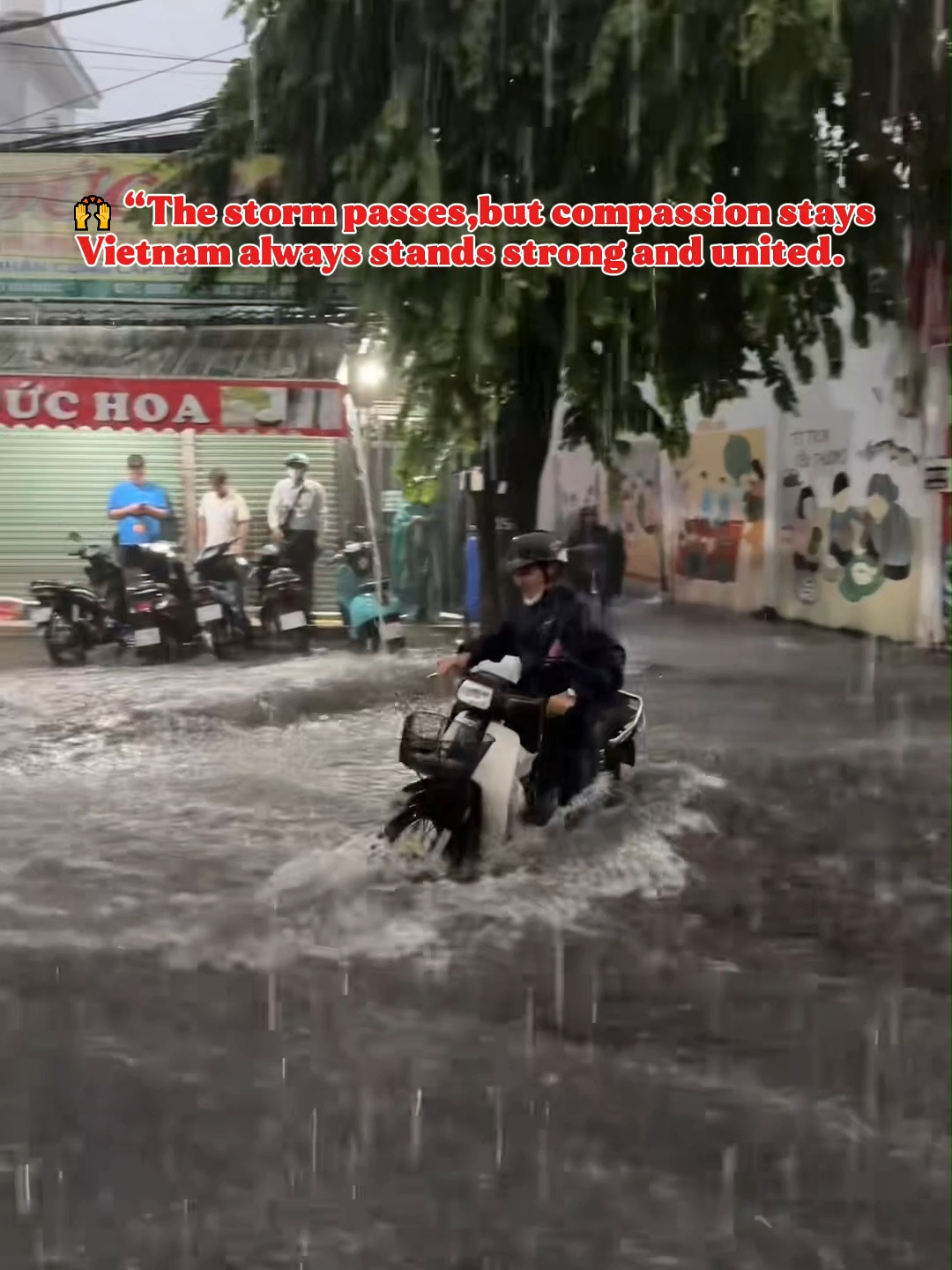 🌪️ The storm has passed&hellip; But what remains is something stronger than wind and rain: compassion. 🇻🇳 In every challenge, Vietnam stands tall, united, and filled with kindness. ✨ Because when we stand together, no storm can break us. #Vietnam #UnitedAsOne #Compassion #StrongerTogether #vietnamspirit#storm
