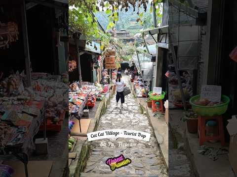 Cat Cat Village, Sapa, Vietnam | TRUTH BEHIND THIS TOURIST TRAP #shorts  #vietnam #sapa