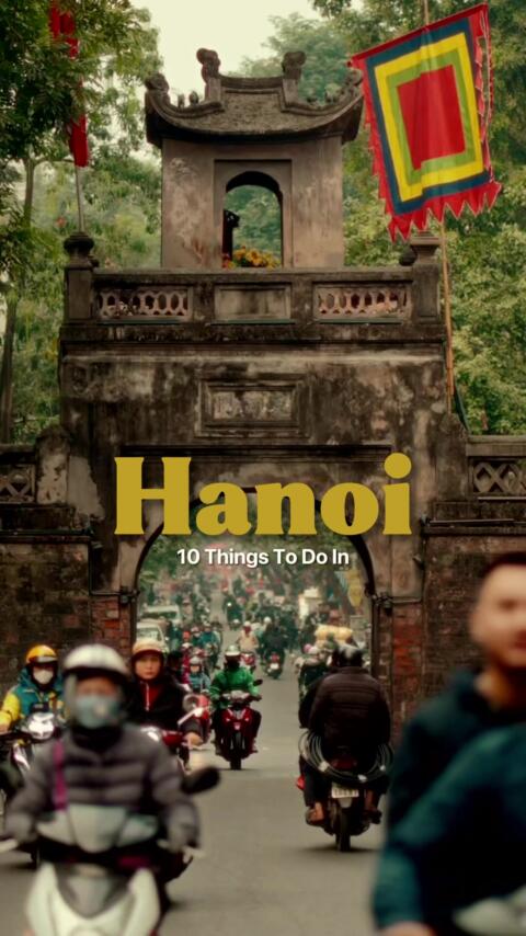 Top 10 things to do in Hanoi 🇻🇳✨ 1️⃣ Hoan Kiem Lake 💚 Peaceful walks & iconic views 2️⃣ Old Quarter 🍜 Street food & local vibes 3️⃣ Train Street 🚆☕ Coffee + train passing by 4️⃣ Temple of Literature 📚 Historic & calm 5️⃣ West Lake 🌅 Sunset & chill caf&eacute;s 6️⃣ Ho Chi Minh Mausoleum 🇻🇳 Meaningful visit 7️⃣ Ta Hien Street 🍻 Nightlife & cheap beer 8️⃣ Quang Phu Cau 🌸 Colorful incense village 9️⃣ Tran Quoc Pagoda 🛕 Oldest pagoda, lake views 🔟 Dong Xuan Market 🛍️ Local shopping & food DM me for full Hanoi guide 📩 #hanoi #vietnamtravel #explorehanoi #vietnamtrip  #travelguide 
