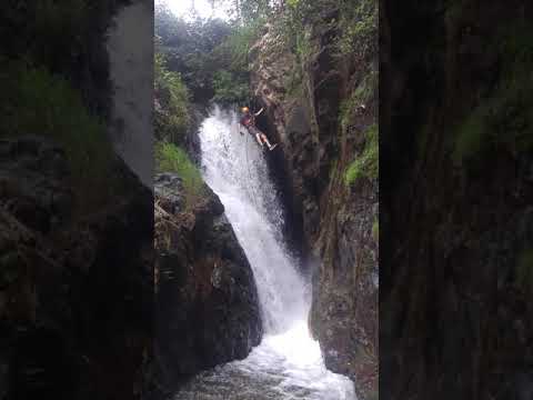 Canyoning at Datanla Falls in Da Lat - Raw footage of Washing Machine