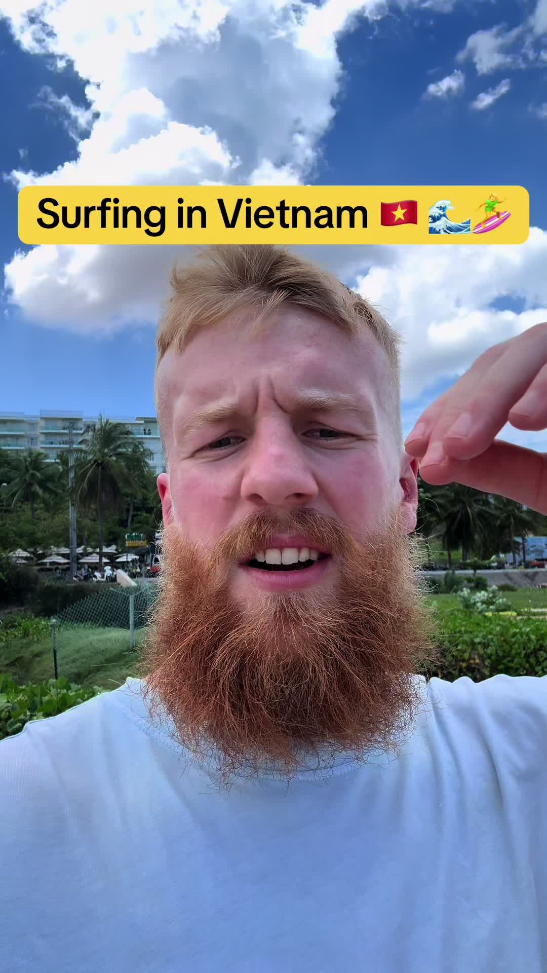 If your down south in Vietnam 🇻🇳 definitely check out Mui Ne if you want to surf 🏄. The waves are great for beginners (like me 😂) and professionals! If you don&rsquo;t have a surfboard there&rsquo;s loads of places you can hire one for a reasonable price. #vietnam #muine #surf #waves #travelling #vlog #traveltiktok #travelvlog #fyp #fyp #mustvisit 