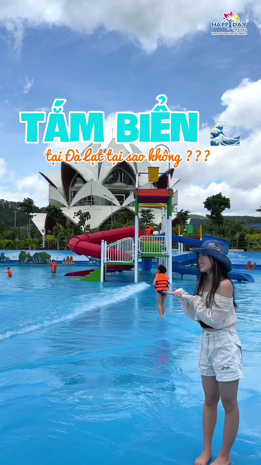 H&egrave; m&agrave; kh&ocirc;ng đi biển th&igrave; hơi ph&iacute;, lựa chọn đi biển cho ai c&oacute; &iacute;t thời gian đ&acirc;y ạ 🌊 #happydaytravel #happyday #happydaydalat #dulichdalat #tiktoktravel #lichtrinhdalat #dalat #tourdalat 
