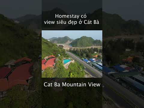 Đ&acirc;y l&agrave; Homestay c&oacute; view si&ecirc;u đẹp ở C&aacute;t B&agrave;  #vivucungbac #travel #catba #shorts  #dulich