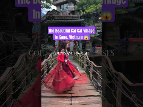The beauty of Cat Cat village in Sapa, Vietnam. #shorts #shortsvideo #shortsfeed #travel #vietnam