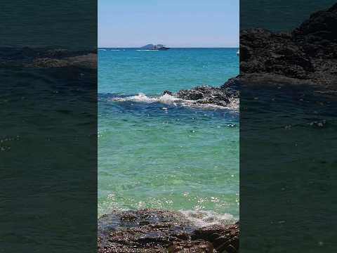 biển Kỳ Co nước trong xanh #shorts,  Ky Co beach has clear blue water #shorts