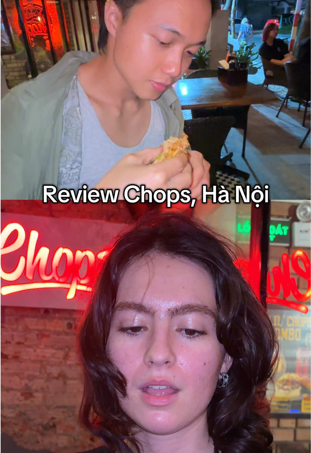We finally got to try Chops!!! 🤩🤩🤩 Any other burger spots in H&agrave; Nội you guys recommend??? Comment below and we'll give it a try🫶🫶🫶🫶 #burger #chops #foodreview #dofarmatilde #hanoi 