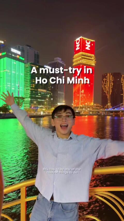 If you&rsquo;re still planning your Ho Chi Minh Vietnam itinerary, definitely add a Saigon River Cruise to your must-do list! This is a highly recommended activity in Saigon. Got our tickets via Joy Time app   #hochiminh #saigon #thingstodo #cruise #traveltiktok   [ things to do in saigon, things to do in ho chi minh, ho chi minh vietnam itinerary, must visit places in vietnam ] 