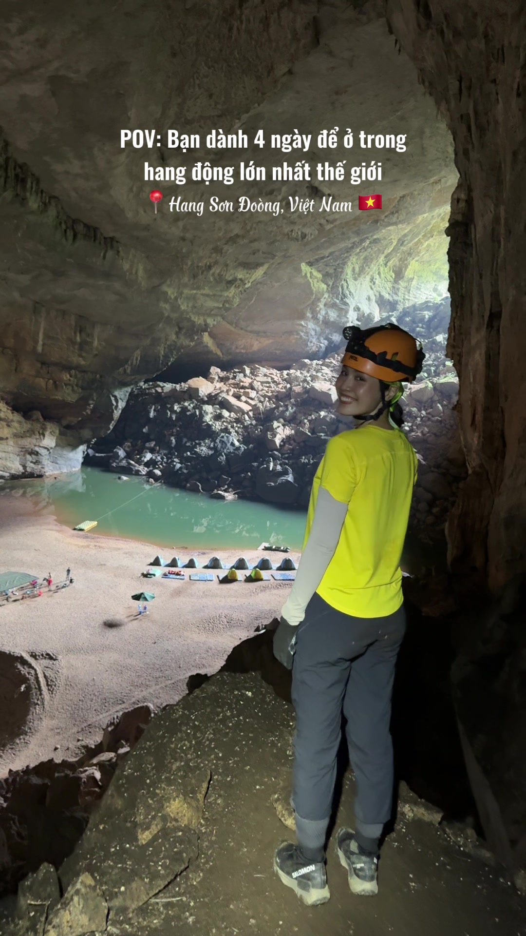 4 ng&agrave;y kh&aacute;m ph&aacute; Hang Động lớn nhất Việt Nam v&agrave; của cả thế giới 🇻🇳❤️ #sondoong #huynhphamthuytien #sondoongcave #tuhaovietnam 