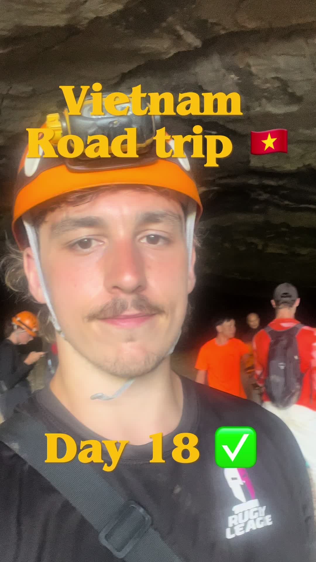 Camping overnight in the 3rd biggest cave in tbe world ⛺️ #fyp #hangen #hangencave #camping #trekking #vietnam #phongnha #caving #viral #travel #travellife #backpacking #southeastasia 