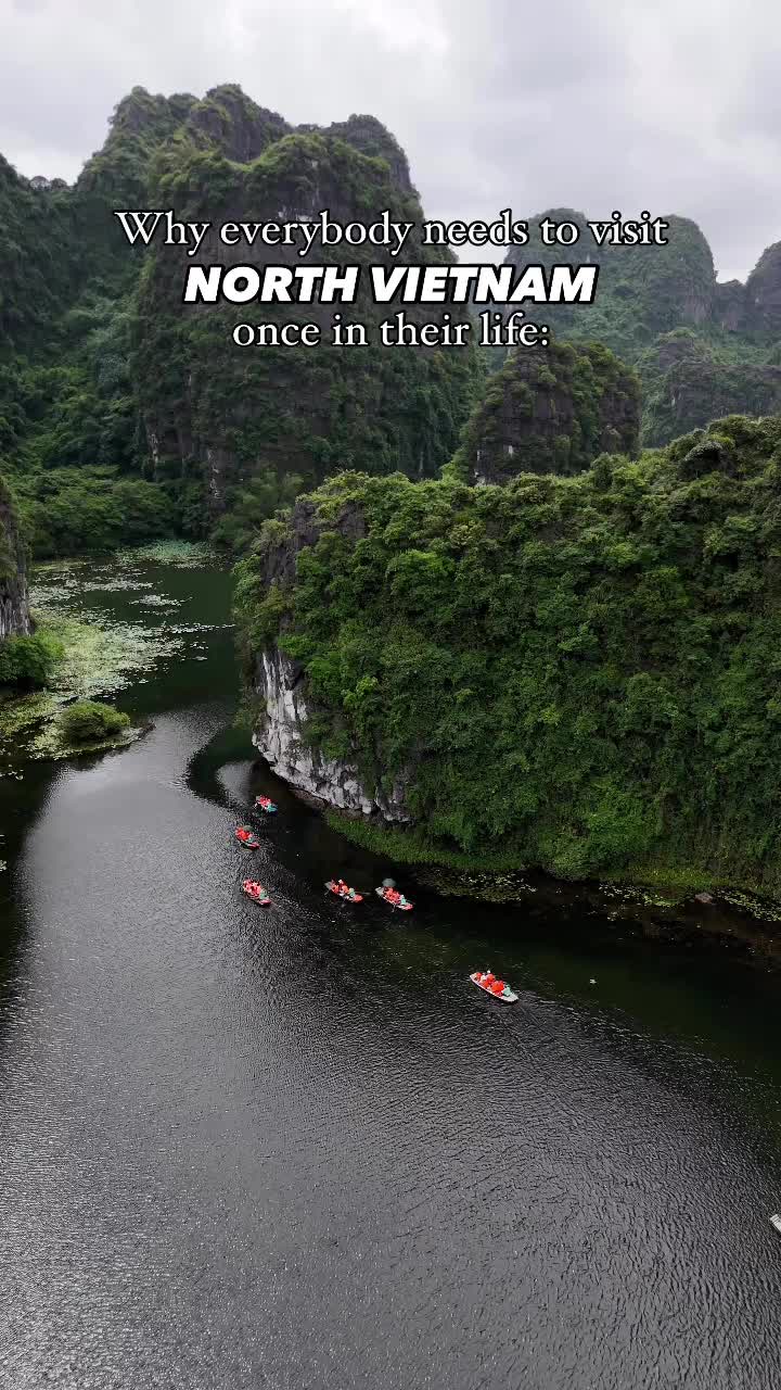 Save this ultimate travel guide for 2 weeks in north Vietnam with tips to plan your next trip on your own! We love north Vietnam, because it has it all: city life, green mountains, beautiful bays and amazing tours. So here is the perfect itinerary for two weeks exploring the top destinations in North Vietnam: 🇻🇳 Make a loop: Hanoi 2 nights  Sapa 2 nights Ha Giang 3 nights Cat Ba 1 nights Ninh Binh 2 nights  The best things to do and places to visit in North Vietnam when you have two weeks: Hanoi 🚃Visit Train Street 1 & 2. ☕️Try some of the cutest cafes: try Note cafe, Hidden Gem Cafe or Hanoi Coffee station. 🎎Visit a water puppet show at the Thang Long Water Puppet Theatre. 🚶&zwj;♀️Walk around Hoan Kiem Lake and see local life. 🥖Eat at Banh Mi 25, Phở 10 L&yacute; Quốc Sư and Michelin restaurant Tầm vị  Sapa 🥾Do a trekking with a local guide: if you stay in an homestay, you can start right away with the trekking across the fields and mountains. 🛵Hire a motorbike to go around the area. 🚠Visit Mount Fansipan 🍜Eat and drink at * Yummy restaurant  * Viettrekking Cafe (view train) * Le restaurant and cafe (outside town, amazing dinner) * Sailing Sapa (amazing view rice terraces) Ha Giang Loop Tour 2 nights/ 3 nights Book a tour for 3 nights! If you have longer the time to visit Vietnam, we recommend 4 nights.  Everything will be arranged! We book with @Ha Giang Vision Tour  Cat Ba Island  🏞️Trung Trang Cave & Đỉnh Ngự L&acirc;m in National Park and Hospital Cave 🚢One day tour cruise Lan Ha Bay and Ha Long Bay with a small group with @Cat Ba Expedition Tour  🛌Stay at Secret Garden Hostel 🍚Eat at Yummy and B&aacute;nh M&igrave; Hội An 1991 Ninh Binh - Tam Coc 🛶Trang An boat tour & Mua Cave viewpoint 🏮Ninh Binh by night ☕️Eat and drink at An Tam Coc Restaurant & Coffee, Chookie&rsquo;s Bakery Cafe, Ngo Dong Vegan restaurant & Bie&rsquo;s Cafe.   We are Ibrahim & Laura and currently traveling the world without an enddate 🌎 Follow Travelloef for more travel tips to make your travel easier! 🫶🏽💗 #vietnam #vietnamtravel #việtnam #discovervietnam #hagiang #sapa #northvietnam #vietnamtrip #travellife #traveltip #traveltiktok #vietnamtoiyeu 