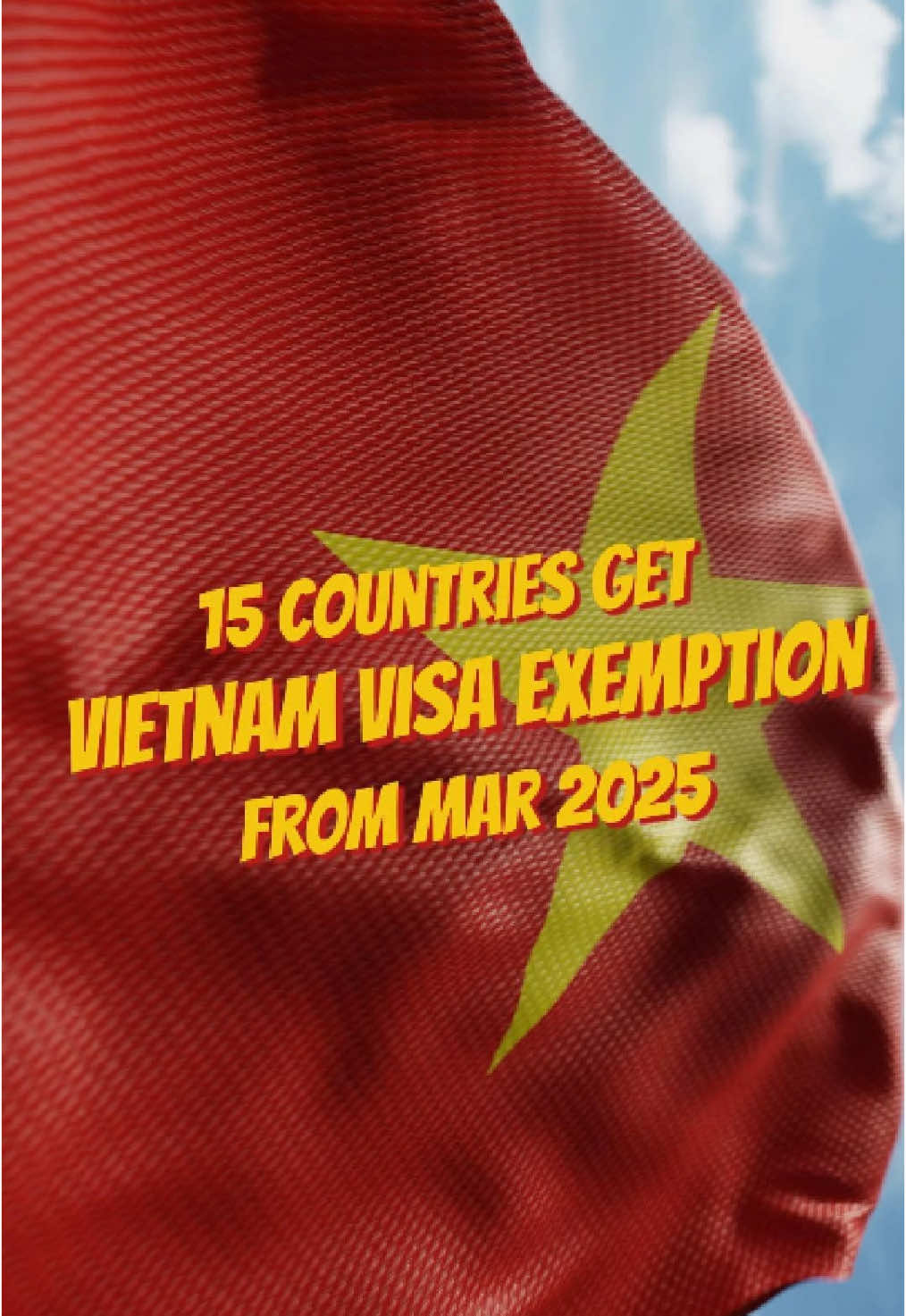 ✈️ Exciting news for travelers: Vietnam is offering visa exemptions to 15 countries this March 😍 #joyjourneys #vietnamvisa #traveltips #vietnamtravel #mekongdelta #cuchitunnels #hochiminhcity #morethanatrip