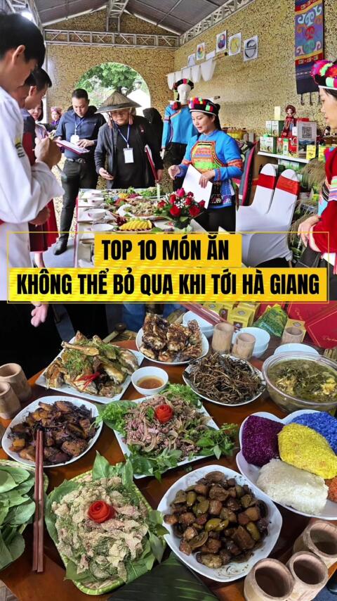 🍜 Những m&oacute;n ăn đặc sắc nhất bạn nhất định phải thử khi đặt ch&acirc;n đến H&agrave; Giang.  👉C&ugrave;ng 24HTravel kh&aacute;m ph&aacute; trọn vẹn hương vị đặc trưng của cao nguy&ecirc;n đ&aacute; nh&eacute;! #LoLoChai #HaGiang #24HTravel #TourHaGiang #VietnamTravel