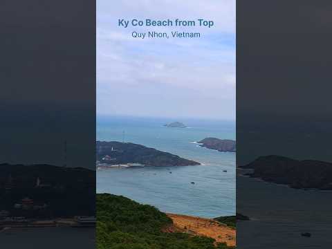 Ky Co Beach From Top! Quy Nhon, Vietnam 🇻🇳 #travelvlog #shorts