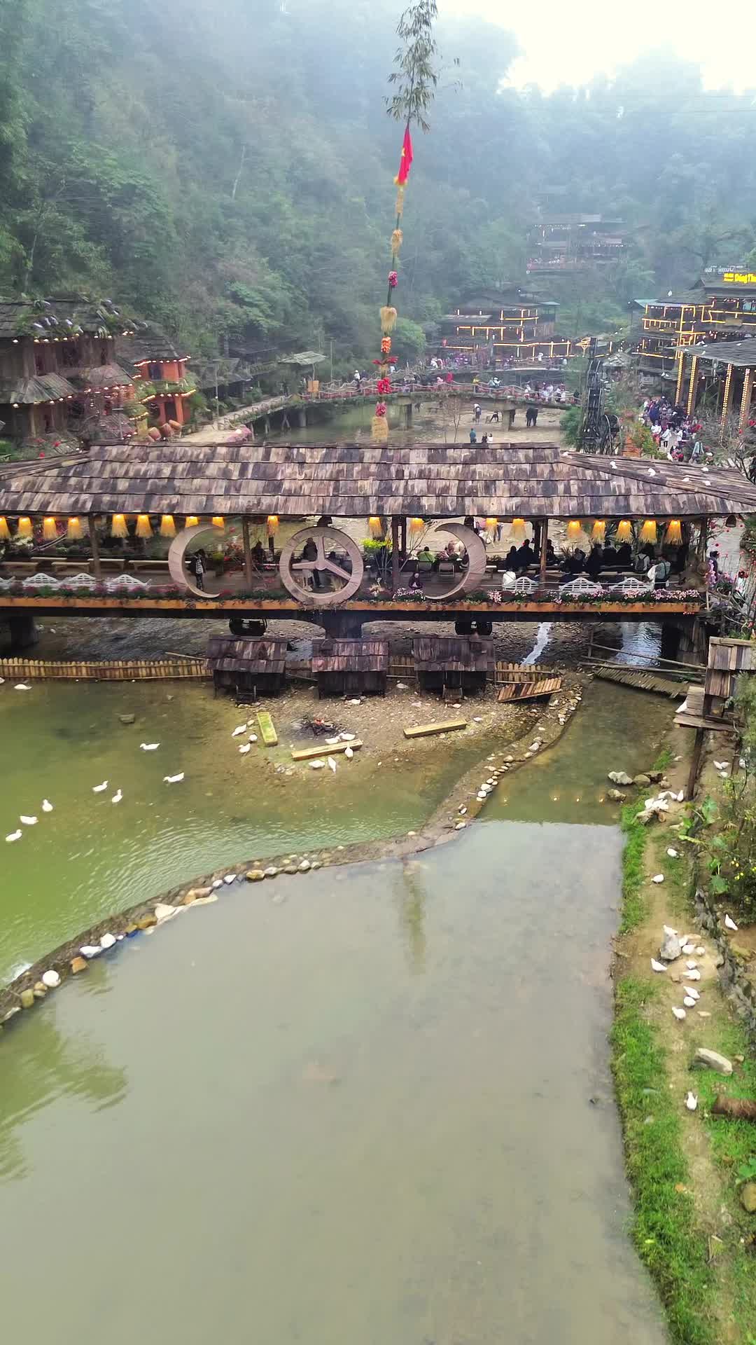 Bản c&aacute;t c&aacute;t sapa #sapa #catcat #flycam 