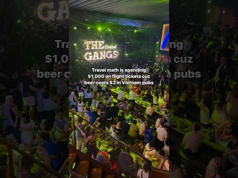 The GANGS Central at Ho Chi Minh City, Vietnam #saigon #pubstreet #weekendvibes #asiatravel
