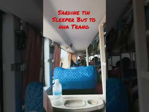 "sleeper bus" from Mui Ne to Nha Trang. Probs the last bus I doing in vietnam