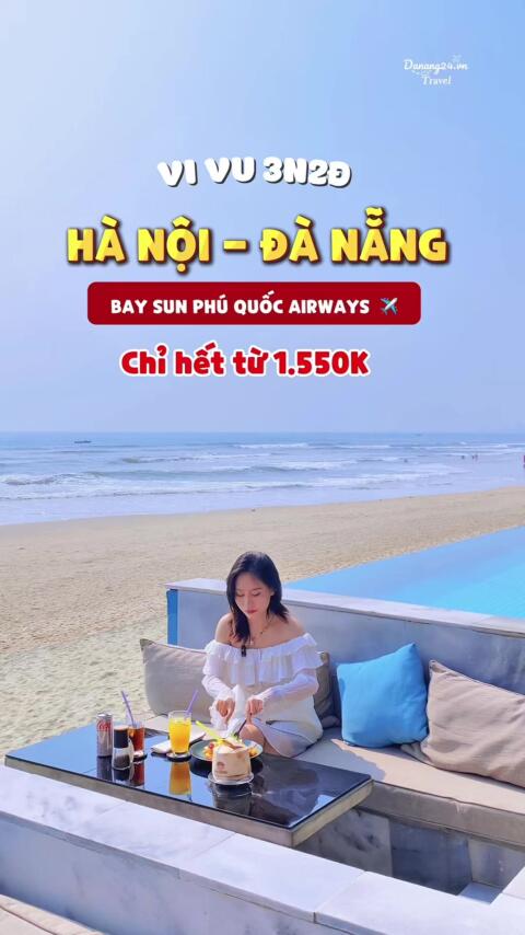 M&igrave;nh đ&atilde; đi Đ&agrave; Nẵng 3n2đ bằng m&aacute;y bay chỉ với 1550k như n&agrave;o? #danang #dulichdanang #dulichhoian #dulichdanang #coemdanang