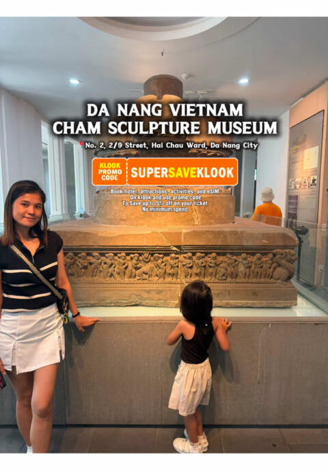 Time-traveling through Da Nang&rsquo;s ancient secrets &mdash; 1,000 years of art, stone, and soul. 🗿🇻🇳  Da Nang Vietnam cham Sculpture Museum  📍Address: No. 2, 2 Th&aacute;ng 9 Street (2/9 Street), Binh Hi&ecirc;n Ward, Hải Ch&acirc;u District, Da Nang City, Vietnam.   Planning to book a hotel, attractions, activities, tours and more? Book via Klook and use our exclusive promo code to save more! Use Our Promo Code to Save Klook Promo Code:SUPERSAVEKLOOK Nearby hotel at cham sculpture museum &bull;Vanda Hotel - 3&ndash;5 minutes by car -up to 3x use! -no minimum spend! -USE WORLDWIDE! #museum #vietnam #danang #sculpture #culturaltravel 