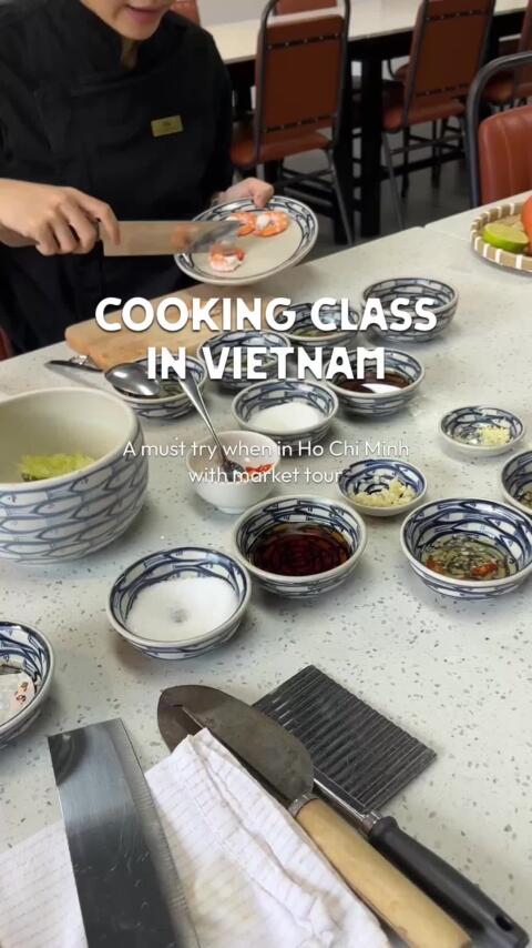 Nag aral na ko para pagluto kita nitong mga Vietnamese food! Cooking class sa Ho Chi Minh! #justgotfed #travel #vietnam #saigon #cookingclass #hochiminh