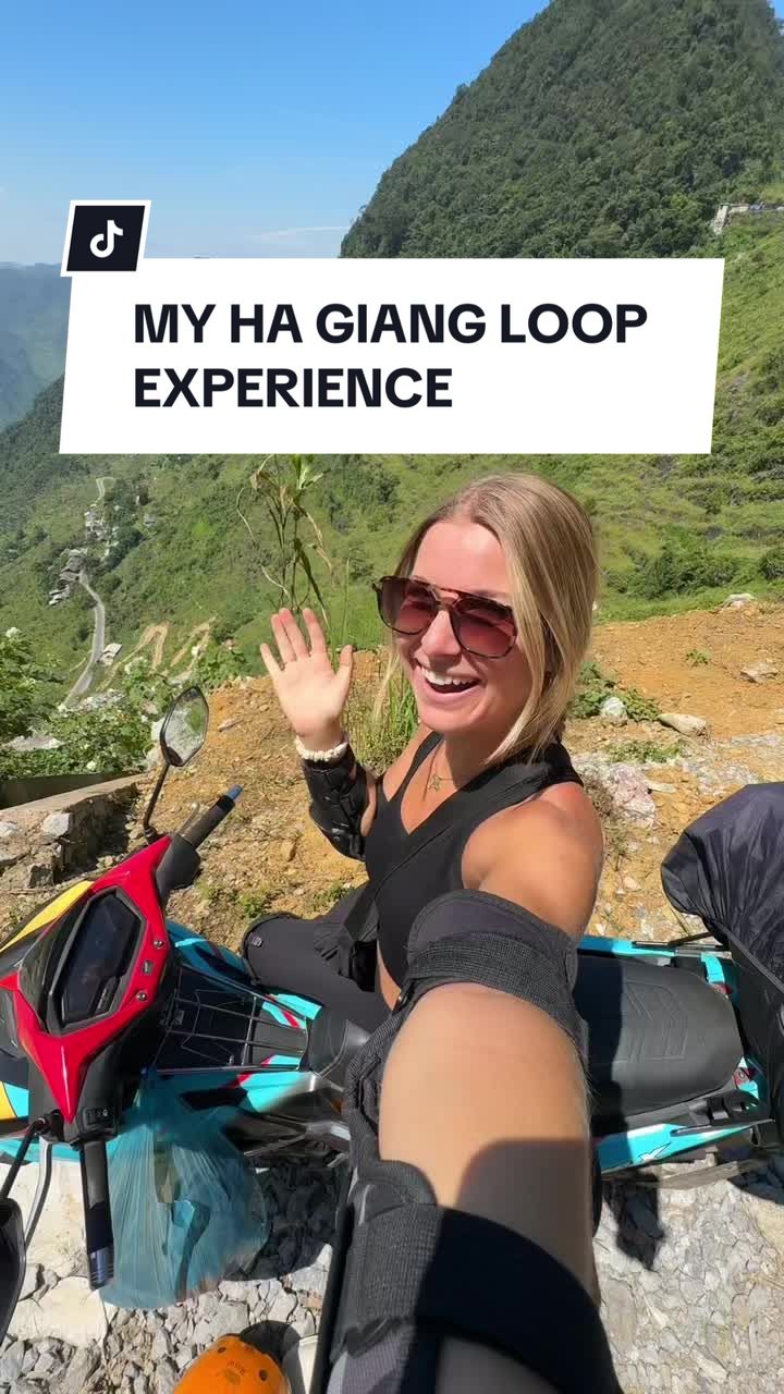 My experience on the ha giang loop as a solo traveler in vietnam! I loved supporting locals and partnering with Ha Giang Adventures for this tour and truly felt like it was an unique experience every traveler should do once in their life! #travellifestyle #solofemaletravel #travelinyourtwenties #vietnamtravel #hagiangloop 