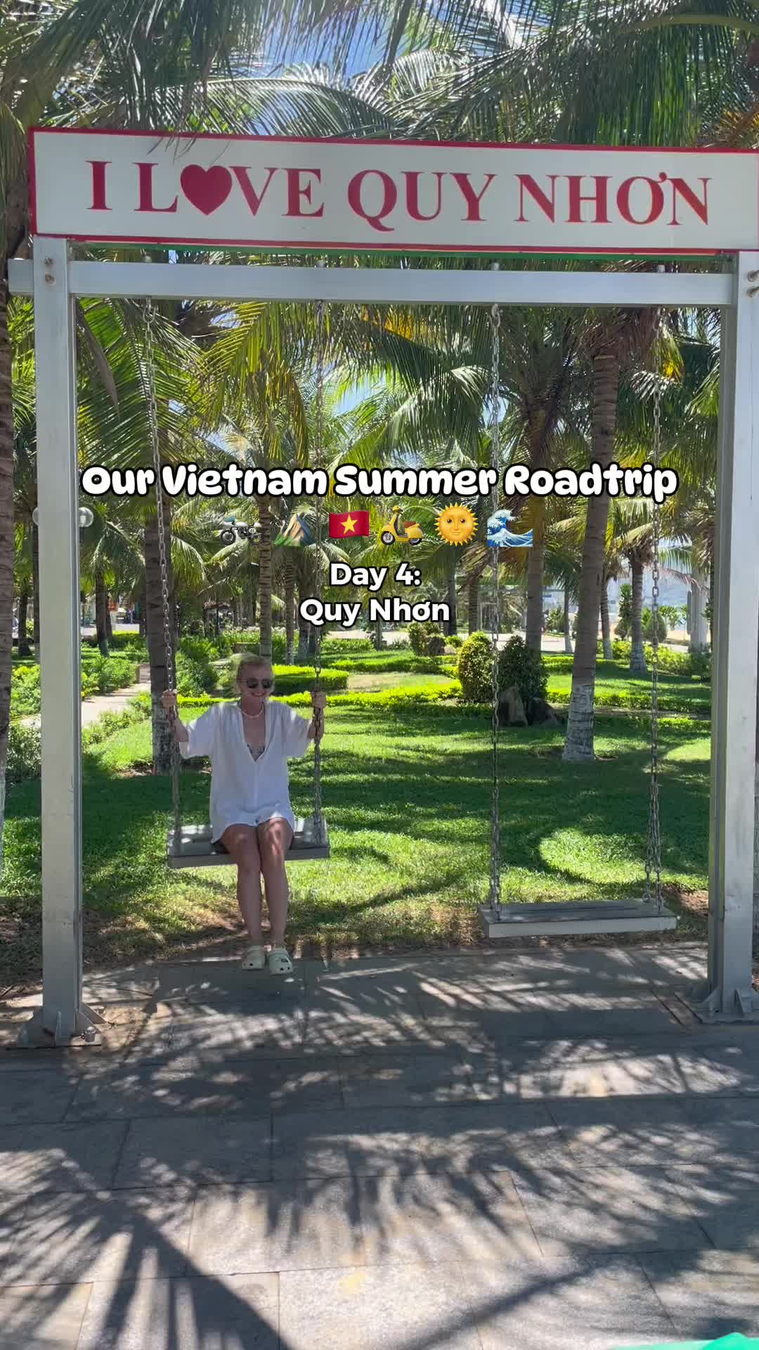 Quy Nhơn&hellip;what a hidden gem&hellip;we had no idea what to expect, but wow! 🤩  🏝️ The most chilled out, beautiful beaches in Vietnam, and maybe that I&rsquo;ve ever seen?!  ✨Honestly  loved everything about Quy Nhon&hellip;it was so clean, it has tonnes of parks and green space, and is still very &ldquo;local&rdquo; so lacks the &ldquo;ott&rdquo; tourism that other Vietnamese cities can have&hellip;we saw 5 other Westerners the whole time 😂 🫶🏼 We met a lovely restaurant owner (Coeur on the seafront, definitely check it out!) who recommended @lifesabeach for breakfast and coffee on our way to Nha Trang. We stopped by this morning and what a place 😍 ❤️ We will 100% be back!! I&rsquo;m shocked this place isn&rsquo;t on the tourist trail but actually glad if it means it stays a beautiful secret 🤫  🏨 RAON 24 Hotel - &pound;26 for 2 nights including breakfast! Small and basic rooms but good location and had a small rooftop pool! Have you heard of Quy Nhơn?! ❤️ #beach #quynhon #vietnamtravel #vietnam #backpackers #vietnamtrip #hiddengem @T&ocirc;i l&agrave; Jack 