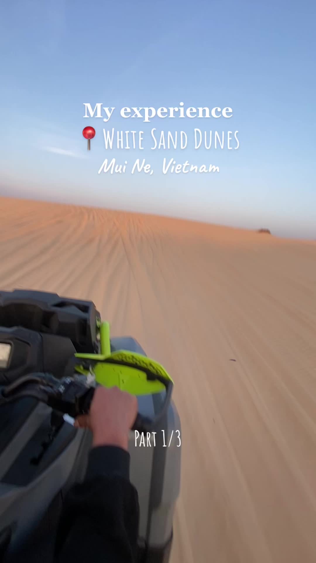 Here is part 1/3 of my experience at the White Sand Dunes in Mui Ne on a private tour! I hope this helps, enjoy 😁 #fyp #vietnamtravel #vietnam #muine #whitesanddunes #muinetour #backpacking #traveltiktok 