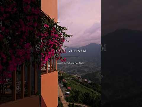 Sapa Vietnam's Hidden Gem Muong Hoa Valley at Sunset Revealed!