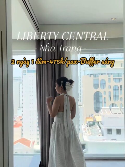 Ở Liberty Central, tưởng chỉ nghỉ th&ocirc;i&hellip; ai ngờ lại &ldquo;ghiền&rdquo; cả vibe! #libertycentralnhatrang #nhatrang #icungbaytravel #dulichbien #vietnamtravelers