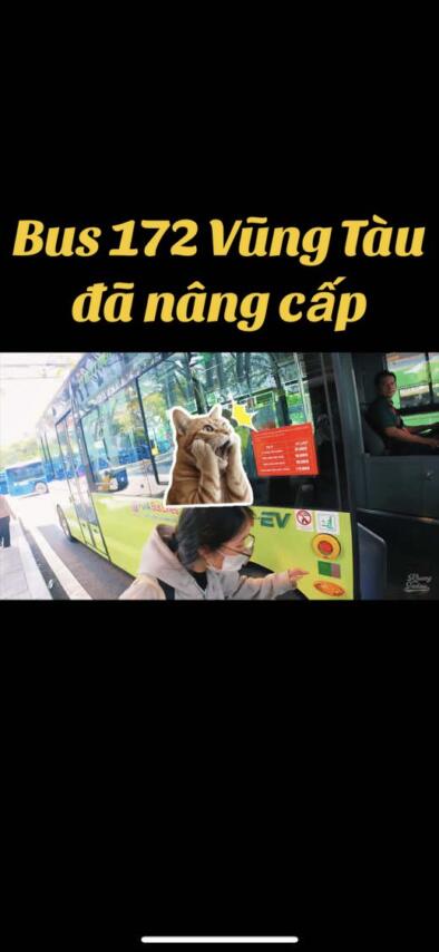 Nghe n&oacute;i sắp đến miễn ph&iacute; v&eacute; bus 172 đi Vũng T&agrave;u 🫢 Hiện xe bus 172 S&agrave;i G&ograve;n - Vũng T&agrave;u đ&atilde; n&acirc;ng cấp như thế n&agrave;o? #vungtau #dulichvungtau #khangtadaa #xebus #solotrip 