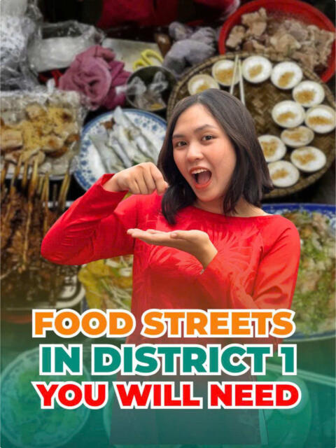 Can you count how many street food dishes are in this video 🤤 #tourist #localfood #wheretogo #vietnamtravel #scootertour
