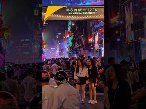 Bui Vien walking street, Ho Chi Minh City