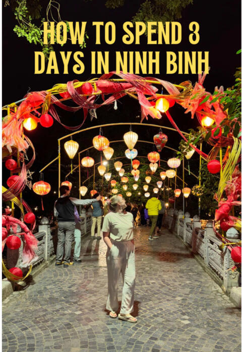 How to spend 3 days in Tam Coc, Ninh Binh 🇻🇳  Add this to your itinerary 📝  #tamcoc #thingstodo #fyp #traveltiktoks #traveltheworld 