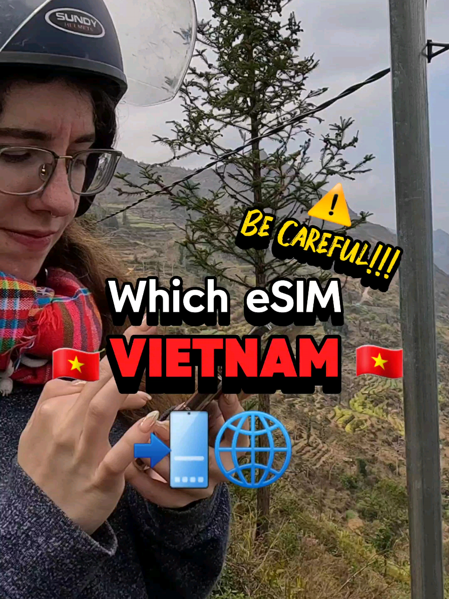 Get data as soon as you land 🛩️📲👇 DON'T get a SIM at the airport! 😖❌ get an eSIM to skip the hassle and land connected.  Looking for the best eSIM for Vietnam? 🇻🇳 Check out our article link in bio 🔗 where we compare every travel eSIM we've tried for Vietnam and found the BEST. 📲 TLDR;  Sim Local is our go-to Vietnam eSIM. 🇻🇳 ✅ Super Easy ✅ Good Connectivity ✅ Works all over Vietnam  Just download the Sim Local app, choose Vietnam and pick a plan that suits you. 👍 ⚠️Don't forget to enter the discount code: LIAMSARAH5 Have you ever used an eSIM? 🤳 . . . #VietnamTips #VietnamTravel  #bestesimvietnam #vietnam #travelvietnam #vietnamtraveltips 