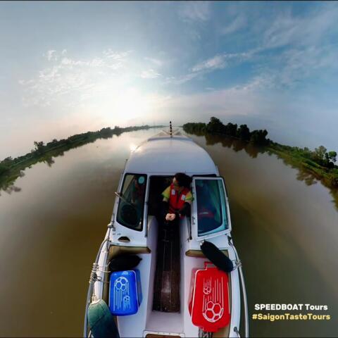 Explore Mekong and Cu Chi tunnels By Speedboat.  Discover two of Southern Vietnam&rsquo;s most iconic destinations in one unforgettable day &mdash; the legendary Cu Chi Tunnels and the enchanting Mekong Delta &mdash; all with the comfort and luxury of a VIP speedboat experience. Skip the traffic and avoid the crowds as you journey along the Saigon River, witnessing breathtaking contrasts between bustling city life, peaceful villages, lush mangroves, and quiet rural landscapes. Traveling by speedboat not only saves you valuable time but also gives you exclusive access to stunning views you simply won&rsquo;t see on a bus tour. At Cu Chi, explore the remarkable underground network that symbolizes Vietnamese resilience. Walk through the jungle, learn wartime stories, and even crawl through a real tunnel (optional). Afterward, continue your adventure to the Mekong Delta, where you&rsquo;ll experience authentic river life, local foods, tropical fruits, and the warmth of the countryside. This is truly a unique, all-in-one VIP adventure you must experience when visiting Saigon &mdash; combining history, culture, nature, and local life in the most seamless way. Ready to experience the best of Saigon in one extraordinary day? Book your VIP Cu Chi & Mekong speedboat tour with Saigon Taste Tours team today! Discover more, travel faster, and explore deeper &mdash; all in ultimate comfort. https://saigontastetours.com/tours/explore-vip-cu-chi-tunnels-tour-by-speedboat/ #SaigonTasteTours #CuChiTunnels #MekongDelta #SpeedboatTour #ExploreVietnam       